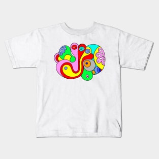 Abstract Cell Kids T-Shirt